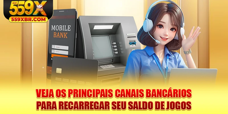 Veja os principais canais bancários para recarregar seu saldo de jogos